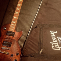 Gibson Les Paul Junior 2013 Chocolate Satin, снимка 6 - Китари - 44692889