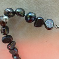 Огърлица от речни перли, снимка 3 - Колиета, медальони, синджири - 39278704