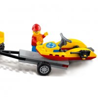 LEGO CITY ATV за спасителни акции на плажа 60286, снимка 5 - Конструктори - 31864147