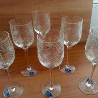 Кристални чаши , снимка 11 - Антикварни и старинни предмети - 30375671
