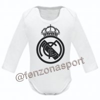 Боди с емблема Реал Мадрид, снимка 2 - Бодита за бебе - 39486868