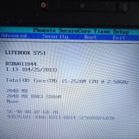 Лаптоп Fujitsu LifeBook  S751, снимка 7 - Лаптопи за дома - 42559083