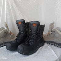 кубинки работни Ergos® Montana 3 Black Leather Composite Safety BOOTS ,100% естествена кожа, снимка 17 - Други - 42758014