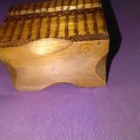 Кутия дървена пирографирана от соца 118х81х95мм, снимка 4 - Декорация за дома - 29590808