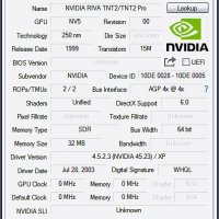Видео карта NVidia Riva TNT2 Pro 32MB AGP, снимка 8 - Видеокарти - 36961775