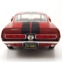SHELBY GT500 Mustang Elinor 1967 - мащаб 1:18 на Solido моделът е нов в кутия, снимка 8 - Колекции - 38131367