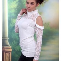 Блуза, снимка 1 - Блузи с дълъг ръкав и пуловери - 30522158