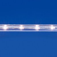 LED Светещ Коледен маркуч, 14.5м Студено бяло, снимка 2 - Лед осветление - 42743248