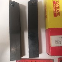 Стругарски ножове за резба Sandvik комплект с твърдосплавни пластини , снимка 2 - Стругове - 35126291