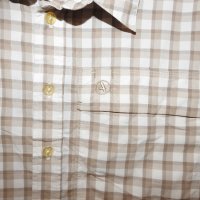 AIGLE Мъжка риза с къс ръкав (M/L) карирана, снимка 4 - Ризи - 34053031