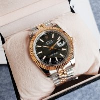 Унисекс часовник Rolex Datejust Two Tone с автоматичен механизъм, снимка 4 - Мъжки - 38206768