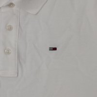 Tommy Jeans Polo Shirt оригинална тениска L памучна поло фланелка, снимка 4 - Тениски - 42235325
