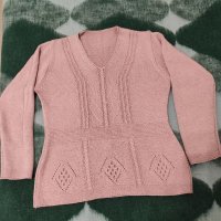 Плетена блуза , снимка 1 - Блузи с дълъг ръкав и пуловери - 39421529