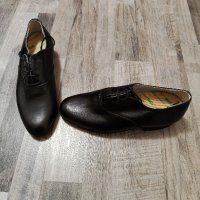 Mъжки обувки за танци от естествена кожа (39,5 номер) - нови, снимка 1 - Официални обувки - 42909908