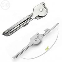 Ключодържател отверка нож ключ 6 в 1, снимка 1 - Други стоки за дома - 35413710