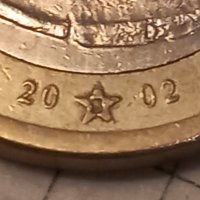 Едно евро 2002 с буква S, снимка 8 - Нумизматика и бонистика - 44312361