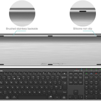 Arteck Универсална комбинация Bluetooth клавиатура и мишка с акумулаторни батерии, снимка 6 - Клавиатури и мишки - 44559725