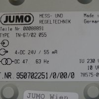 контролер JUMO 00088891 TN-67/02.055 supply units for temperature transmitters, снимка 4 - Резервни части за машини - 35095192