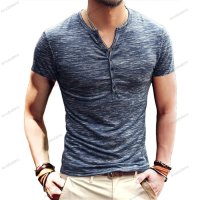 Лятна мъжка тениска с къс ръкав, 5цвята - 023, снимка 2 - Тениски - 40851001
