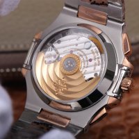 Мъжки часовник Patek Philippe Nautilus 5980 с автоматичен швейцарски механизъм, снимка 7 - Луксозни - 44384598