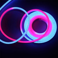Неонов цветен (RGB) LED, плосък маркуч 5 или 10 метра, снимка 7 - Други - 30391149