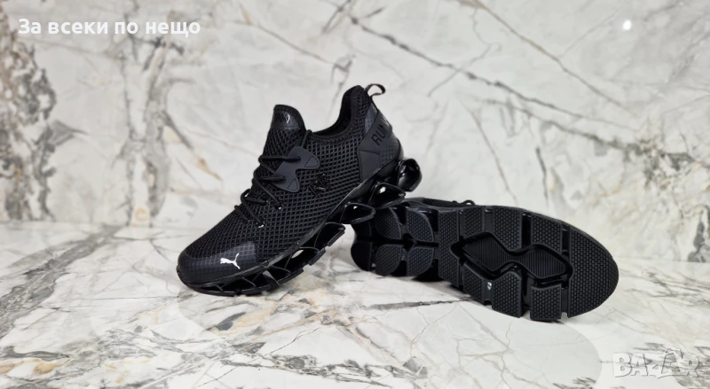 Puma Мъжки Черни Маратонки🔝Мъжки Спортни Обувки Пума Код P758, снимка 1