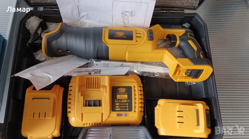 Акумулаторен Саблен Трион 36V 8AH 2бр батерии, снимка 1