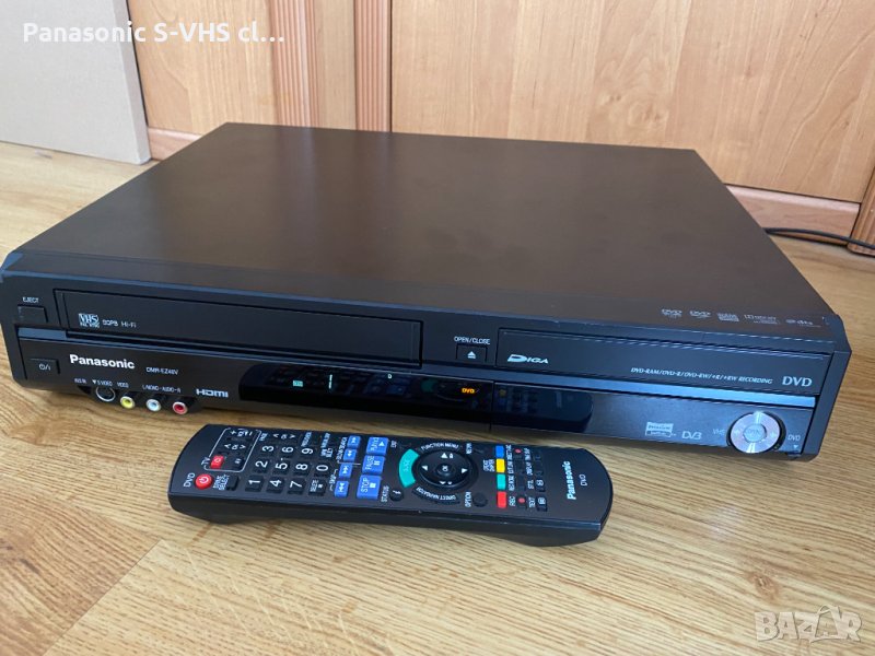 DVD-VHS recorder Panasonic DMR-EZ48VEBK, снимка 1