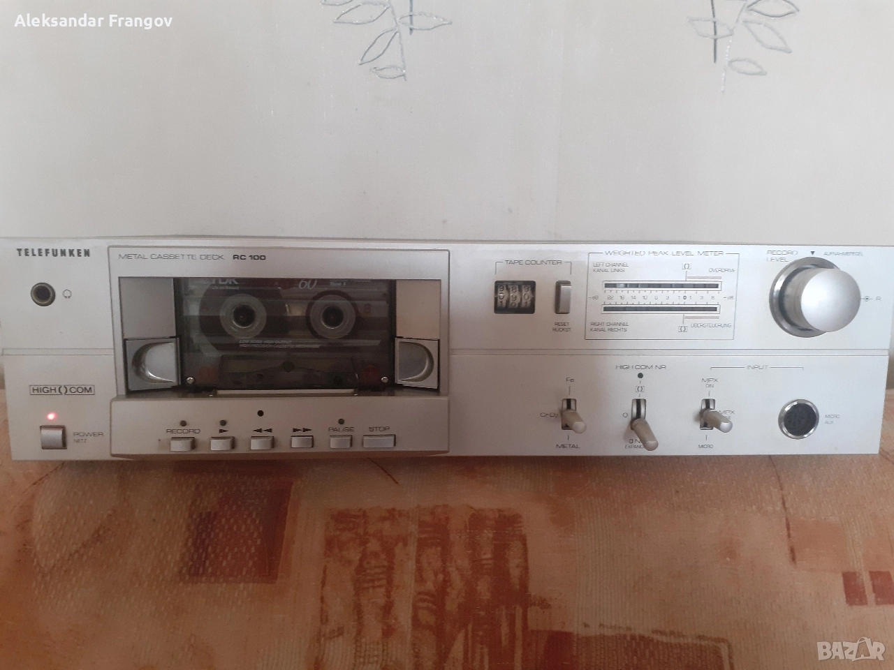 продавам TELEFUNKEN RC 100, снимка 1