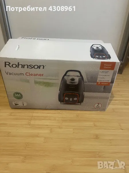 Чисто Нова Прахосмукачка Rohnson R-138, снимка 1