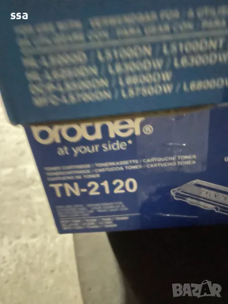 Brother TN-2120 оригинална тонер касета, снимка 1