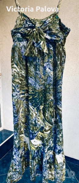 Красива памучна рокля TEX WOMAN, снимка 1