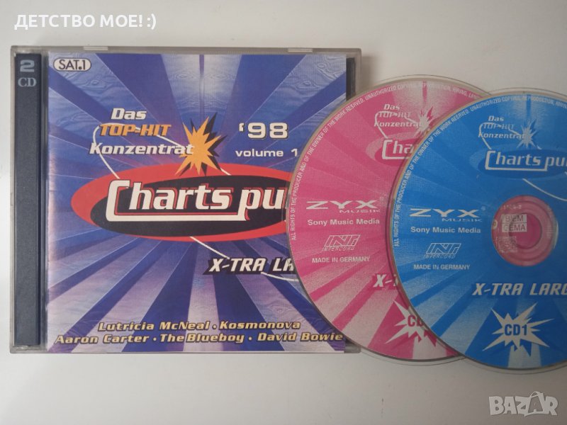 Charts Pur X-Tra Large - комплект от 2 матрични диска, снимка 1