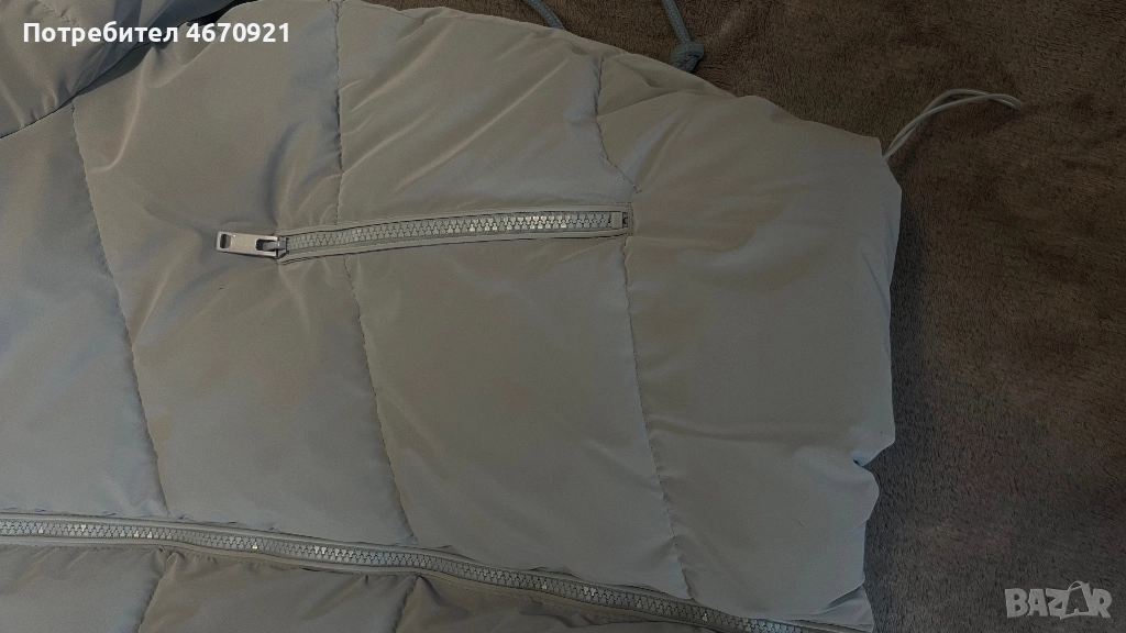 Дамско яке, размер S, носено три пъти, екокожа, снимка 1