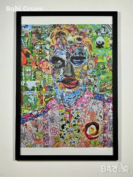 Арт принт рамкиран лимитирана серия портрет, снимка 1