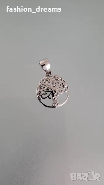 Сребърна висулка Дървото на живота, снимка 1