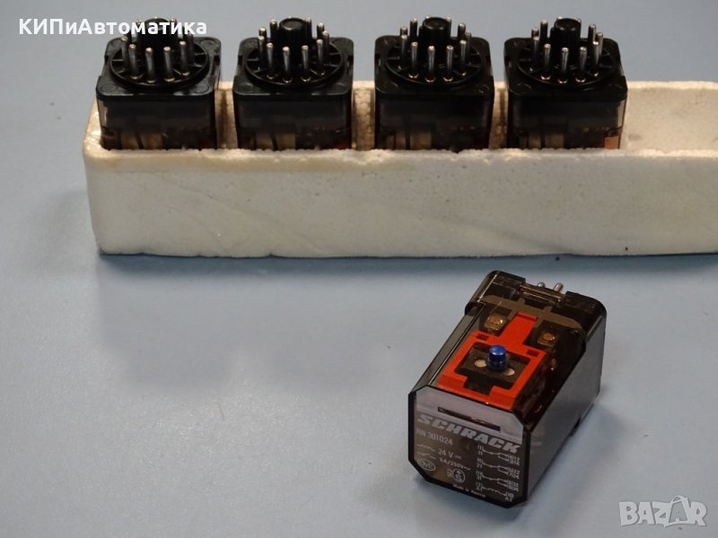 реле SCHRACK RN 301024 industrie relay 24VDC, снимка 1