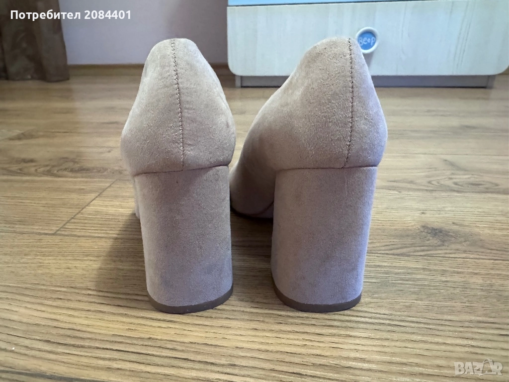 Елегантни обувки в светло бежов цвят H&M, снимка 1