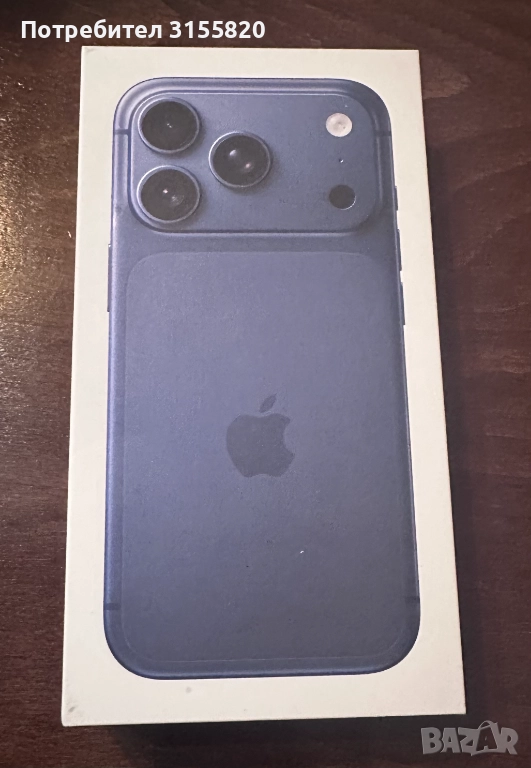 Смартфон Apple iPhone 17 Pro 512GB Deep Blue - неотварян, снимка 1