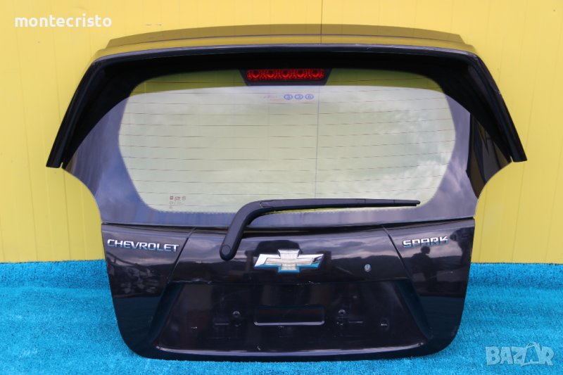 Заден капак Chevrolet Spark (2010-2015г.) хечбек / задно стъкло Шевролет Спарк / ⚫Цвят: Черен, снимка 1