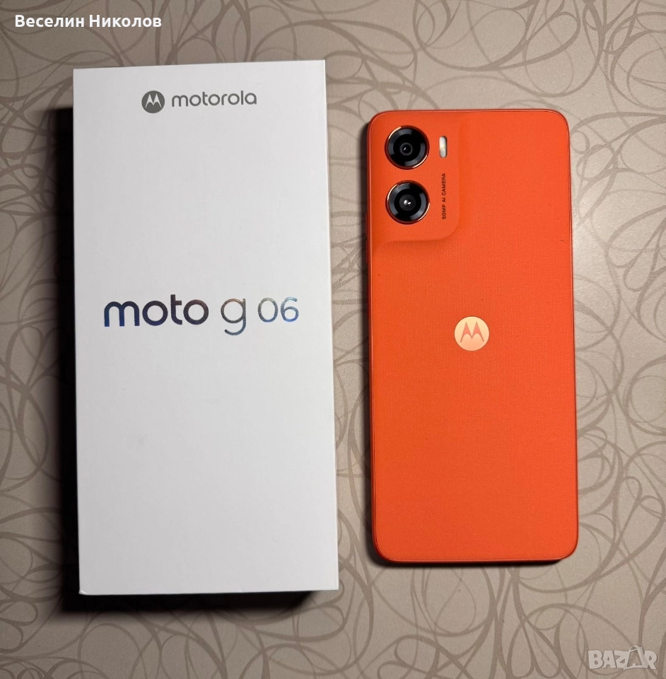 Продам чисто нов смартфон Motorola g06 64gb. , снимка 1