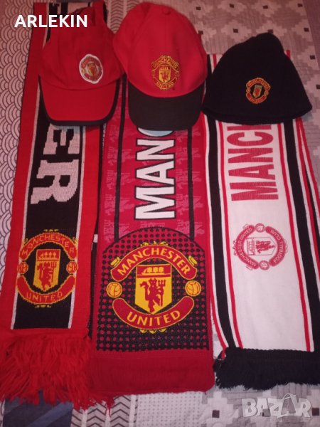 Шапки и Шалове Manchester United., снимка 1