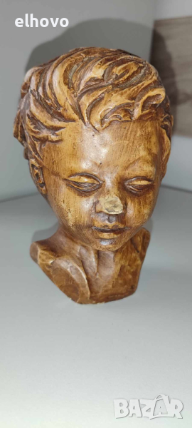 Бюст на момче от Gebroeders Van Paridon, снимка 1