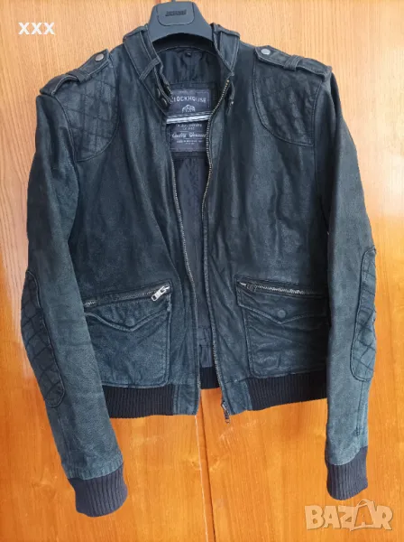 Мъжко кожено яке, снимка 1