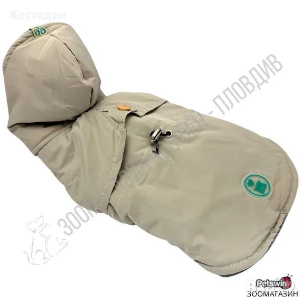 Яке за Куче/Коте - с Качулка - 7 размера - Trendy Gris - Сива разцветка - Freedog, снимка 1