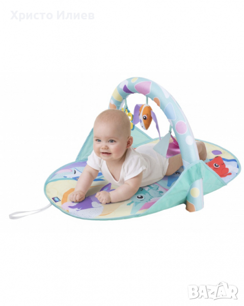 Нова Активна Гимнастика за бебе PlayGro Килимче за игра с плюшени играчки, снимка 1