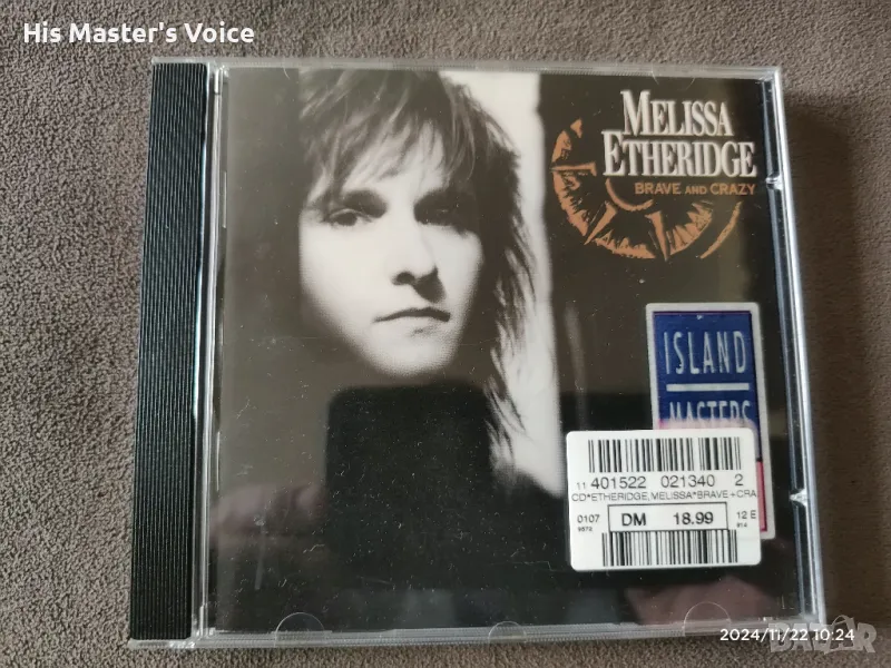 Melissa Etheridge ‎– Brave And Crazy  CD, снимка 1