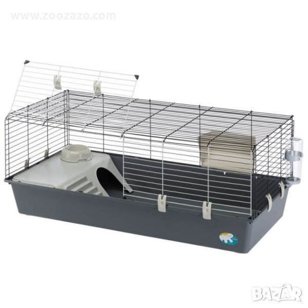Клетка за Зайци и Морски Свинчета 118 x 58,5 x h 49,5 cм. - Ferplast Rabbit 120, снимка 1