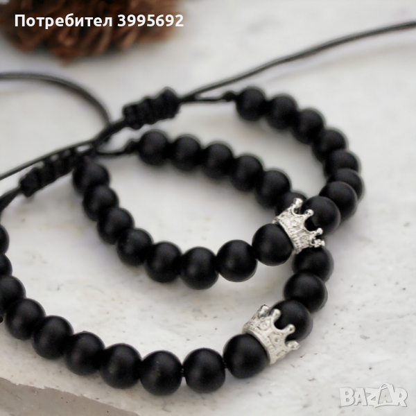 гривни за двойки, с коронка, снимка 1