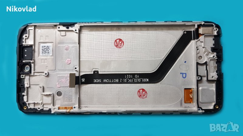 Оригинален дисплей с рамка за Xiaomi Redmi Note 10 (4G), снимка 1